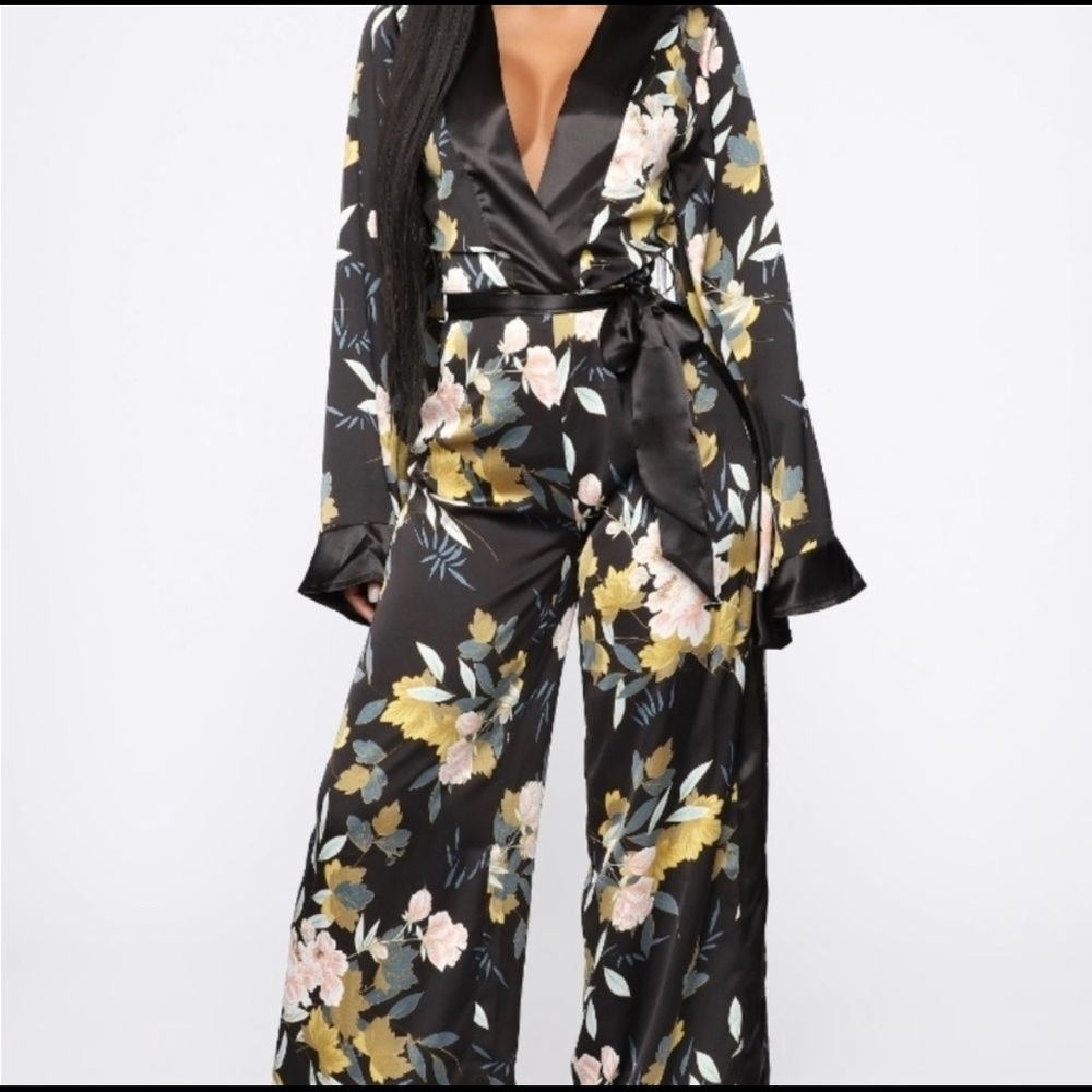 Floral Jumpsuit